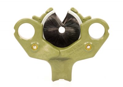 Slingbow head shown in green