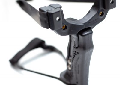 The Hammer Slingshot in black - XT head and handle